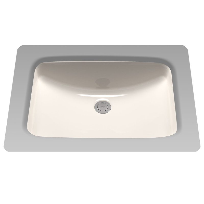 TOTO Augusta 14.375'' Vitreous China Rectangular Undermount Bathroom